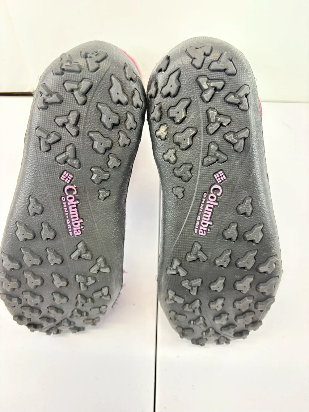 Columbia Purple Faux Fur Lined Waterproof Winter Snow Boots Girls 4